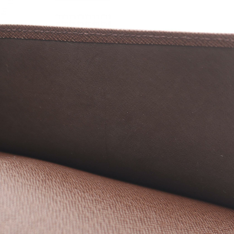 路易威登 Zippy 收納錢包 N60003 Damier 帆布 Ebene 二手男女通用 LV-9