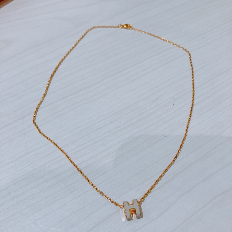 TK1774 HERMES 愛馬仕迷你H字項鍊MINI POP H NECKLACE-4
