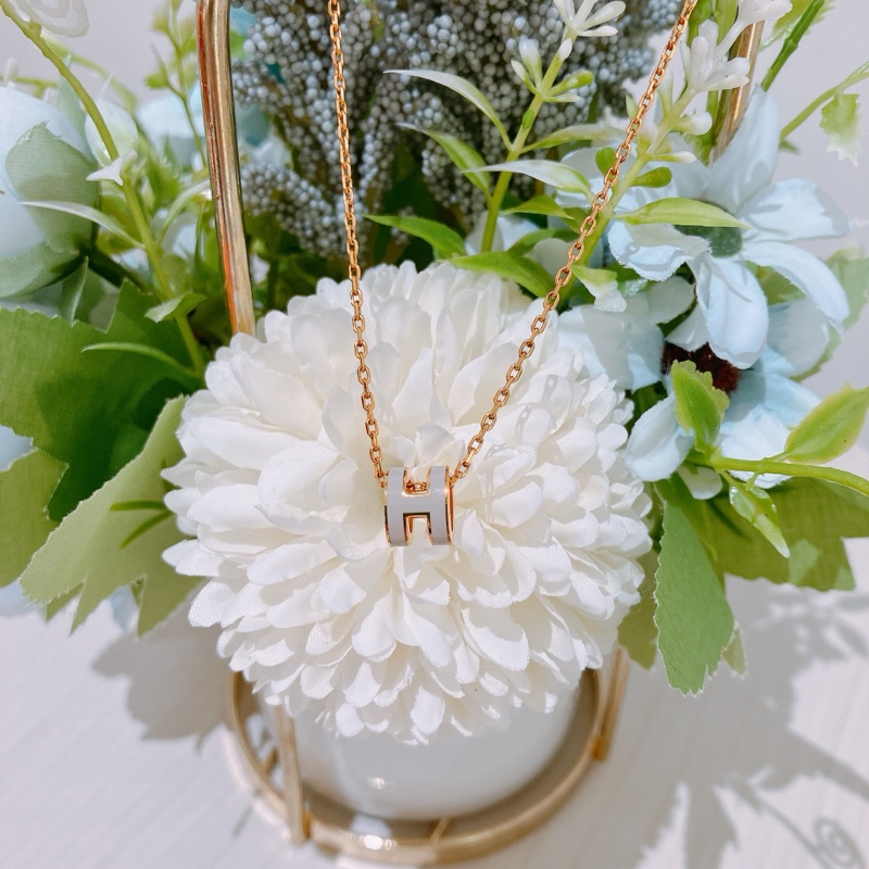 TK1774 HERMES 愛馬仕迷你H字項鍊MINI POP H NECKLACE-5