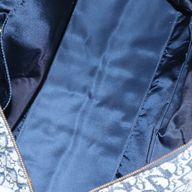 【日本直送】Christian Dior Trotter 帆布波士頓包 海軍藍金色 正品 129964V-10