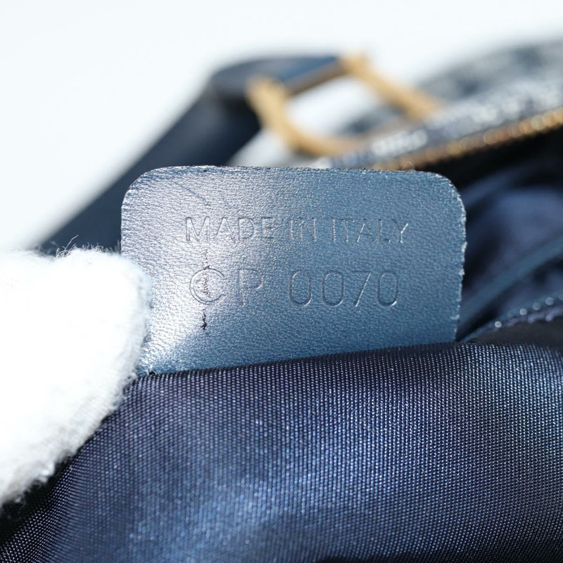 【日本直送】Christian Dior Trotter 帆布波士頓包 海軍藍金色 正品 129964V-11