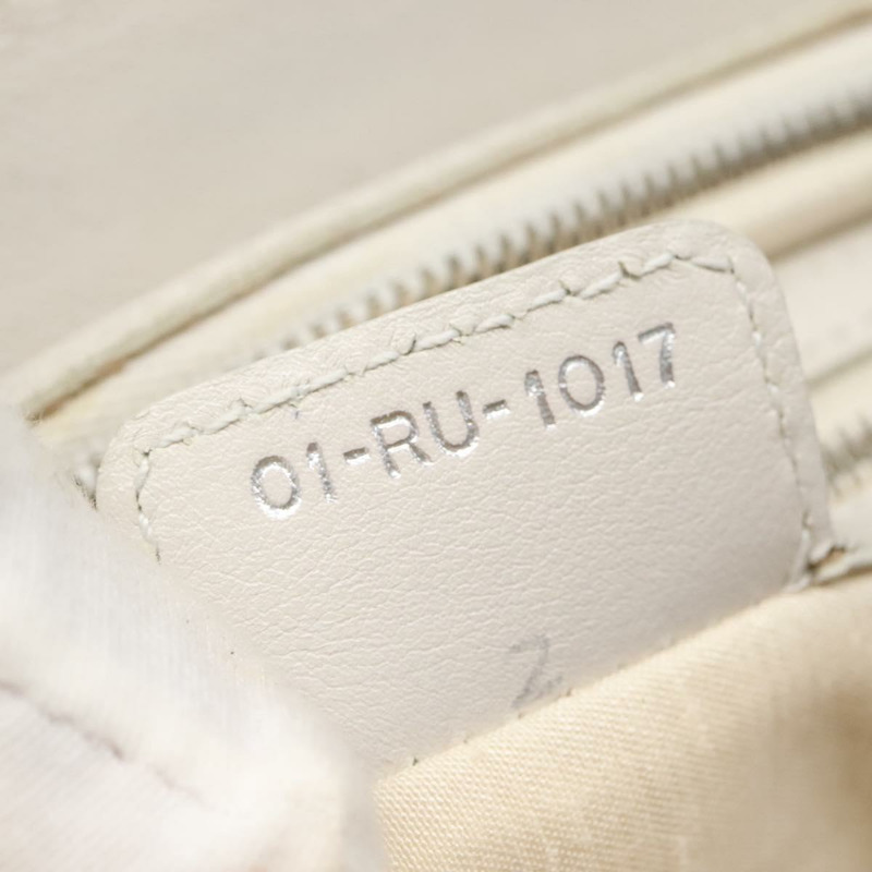 【日本直送】Christian Dior 手提包 拉菲草皮革 米色 白色 銀色 正品 132563-11