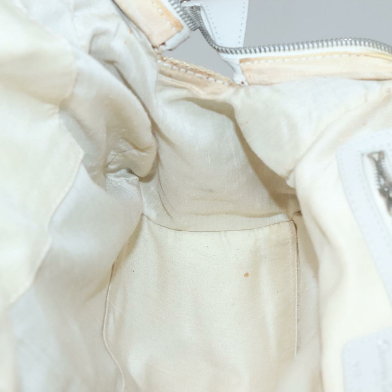 【日本直送】Christian Dior 手提包 拉菲草皮革 米色 白色 銀色 正品 132563-19