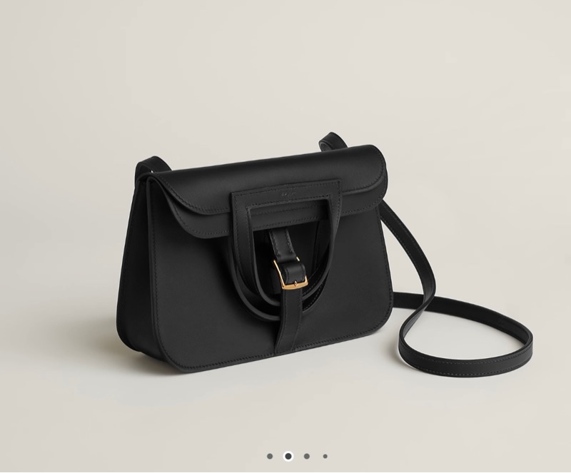 Hermes mini Halzan 黑金 2025 K刻 全新-1