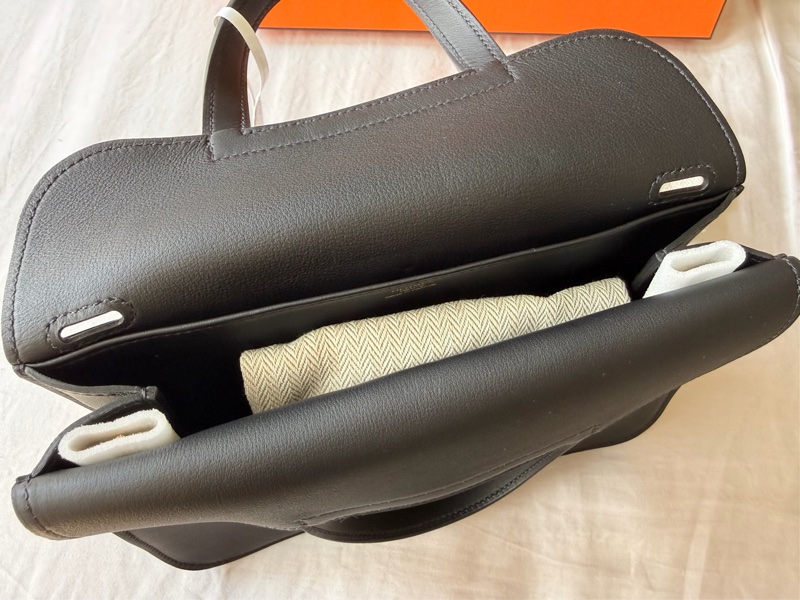 Hermes mini Halzan 黑金 2025 K刻 全新-9