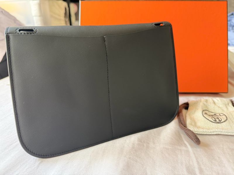 Hermes mini Halzan 黑金 2025 K刻 全新-10