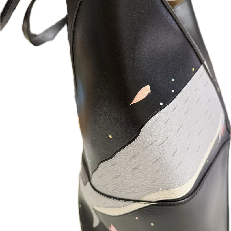 LOEWE puzzle fold tote 2024Suna Fujita限定鯨魚-3