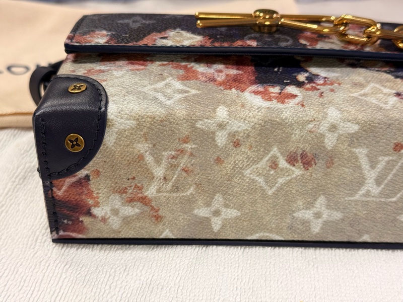 Louis Vuitton steamer wallet暈染系列全新-3