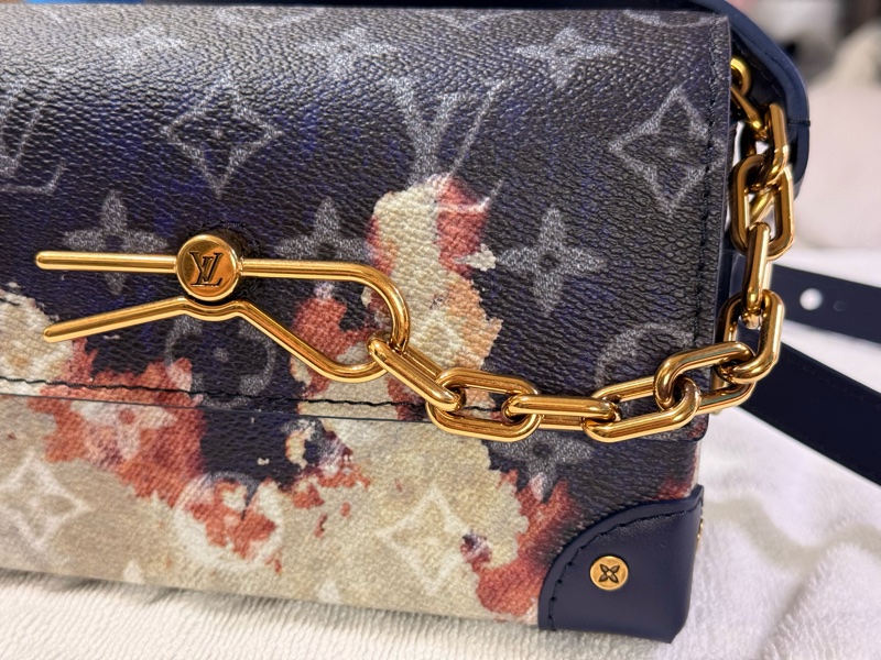 Louis Vuitton steamer wallet暈染系列全新-4