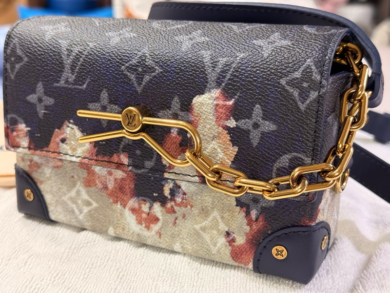 Louis Vuitton steamer wallet暈染系列全新-5