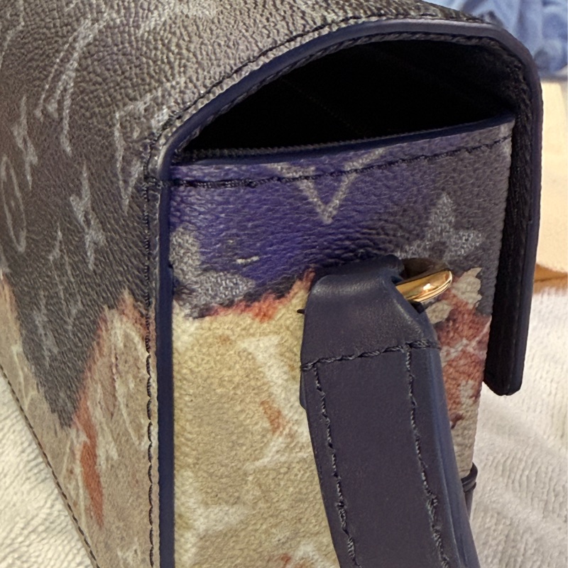 Louis Vuitton steamer wallet暈染系列全新-7