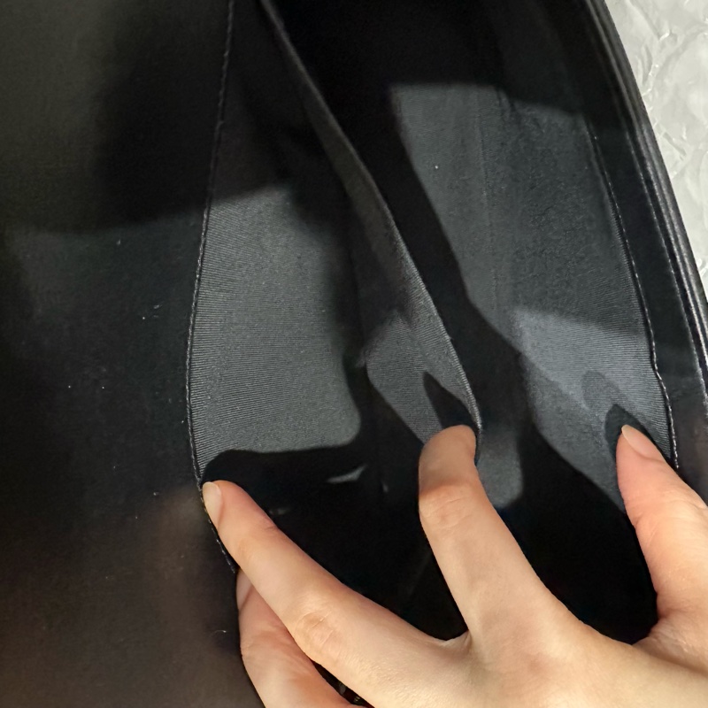 全配🈶️購證❤️ 香奈兒 #黑銀 #牛皮 #leboy25 #boy中號-33