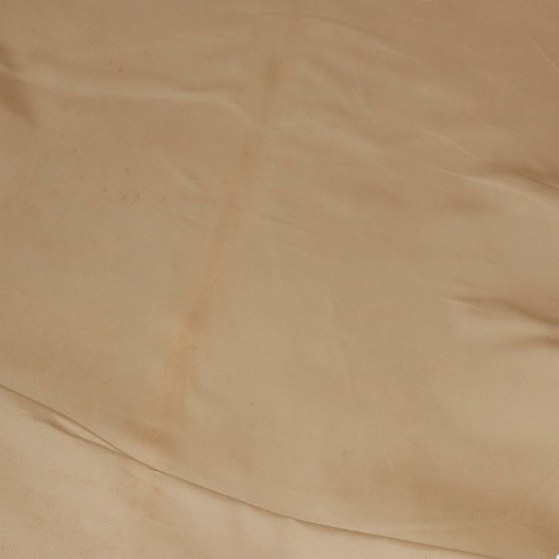 【日本直送】愛馬仕 Tower 灰褐色服裝罩 塗層帆布皮革 米色 銀色 正品 135514-10