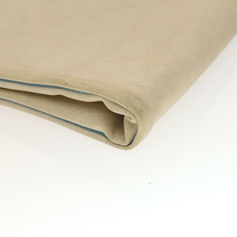 【日本直送】愛馬仕 Tower 灰褐色服裝罩 塗層帆布皮革 米色 銀色 正品 135514-15