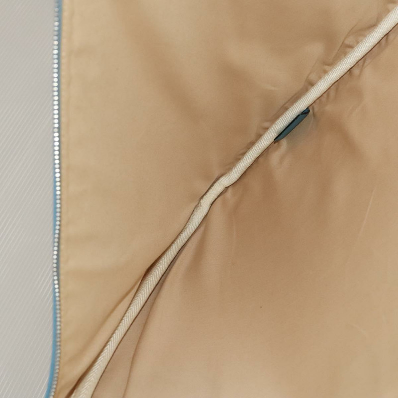 【日本直送】愛馬仕 Tower 灰褐色服裝罩 塗層帆布皮革 米色 銀色 正品 135514-18