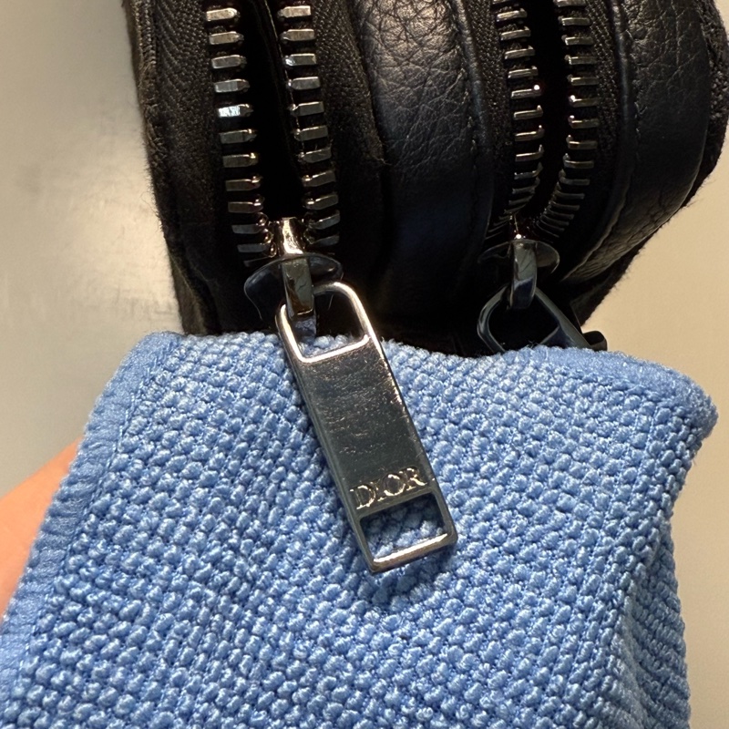 Dior oblique黑色老花男包-13