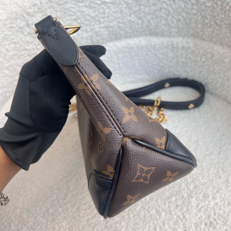 🈶️25年購證❤️ lv #boulogne #新款 #黑牛角 #牛角包-19
