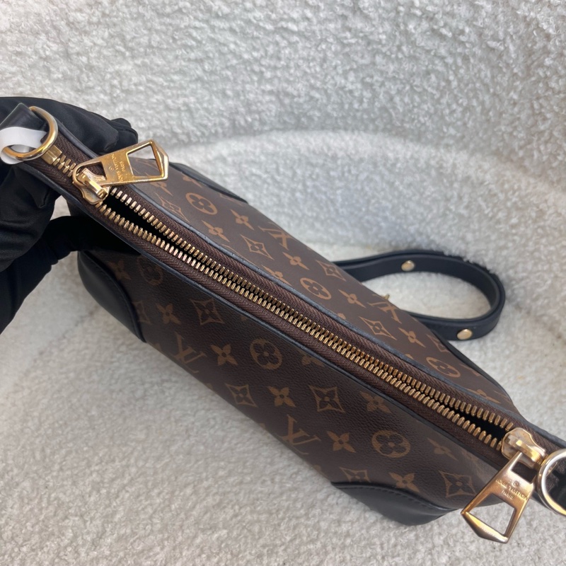 🈶️25年購證❤️ lv #boulogne #新款 #黑牛角 #牛角包-24