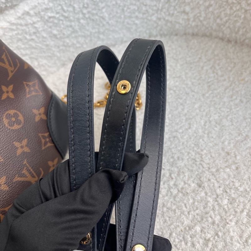 🈶️25年購證❤️ lv #boulogne #新款 #黑牛角 #牛角包-29
