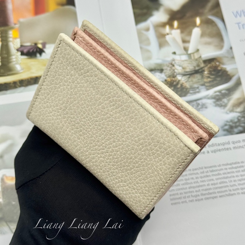 GUCCI經典蝴蝶結金屬 LOGO 卡夾-17