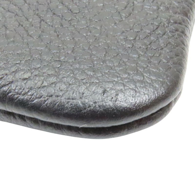 黑色 原花 壓紋 牛皮 Key Pouch 零錢包【LOUIS VUITTON LV 路易威登】 M80879-9