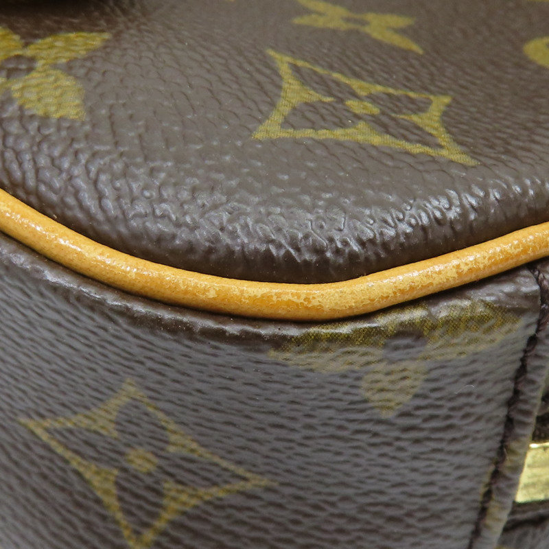 棕色 原花帆布 Pochette Gange 胸包 M51870-14