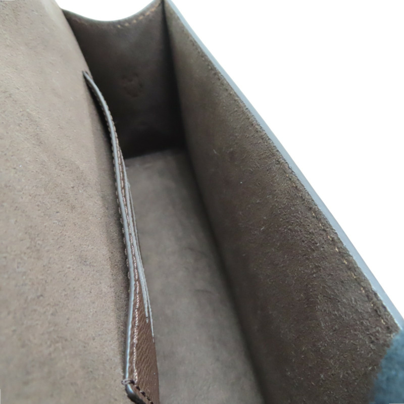 棕色 原花帆布 Wallet On Chain Lily 肩背包 M82509-4