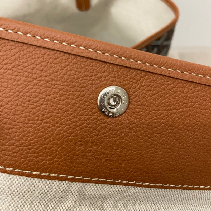 戈雅Goyard tote pm黑棕配色，超輕媽媽包/公事包/托特包-10