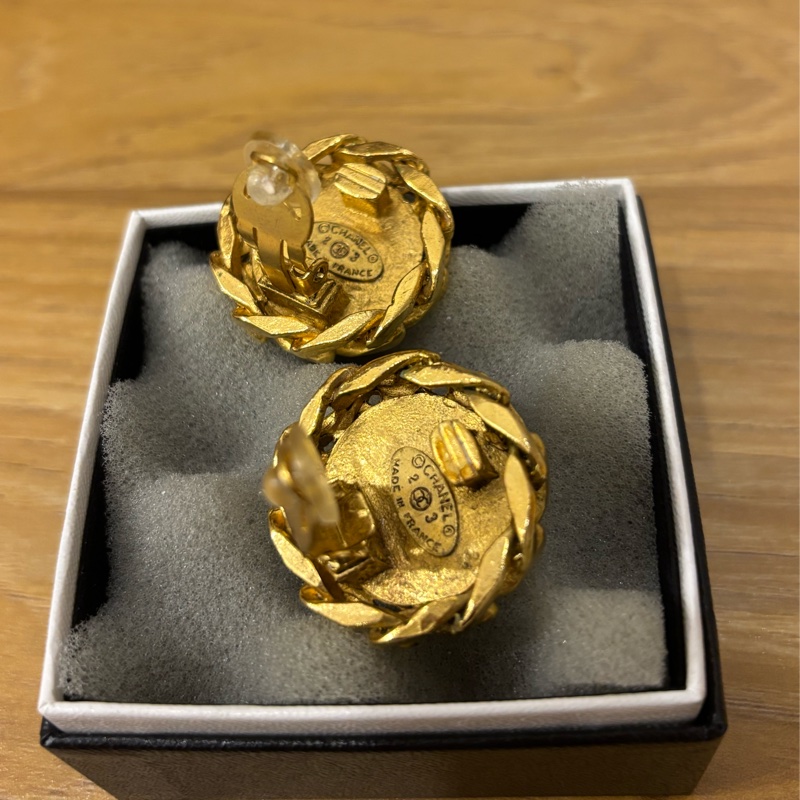 Chanel 香奈兒 鍍金 中古耳環耳夾-7
