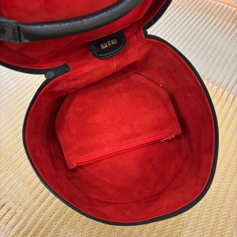 Gucci 化妝手提箱 中古 Vintage 小羊皮-14