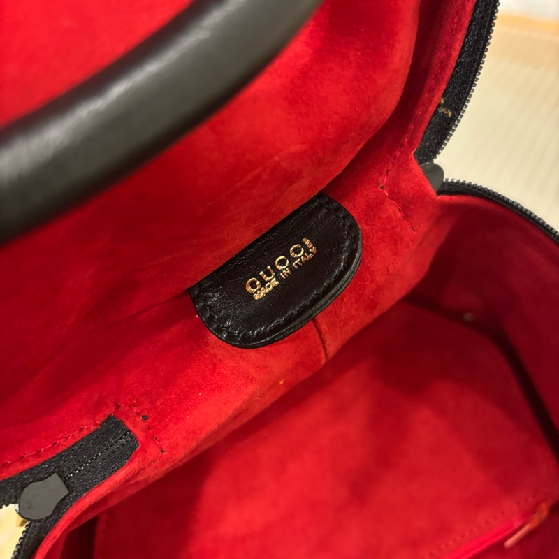 Gucci 化妝手提箱 中古 Vintage 小羊皮-20