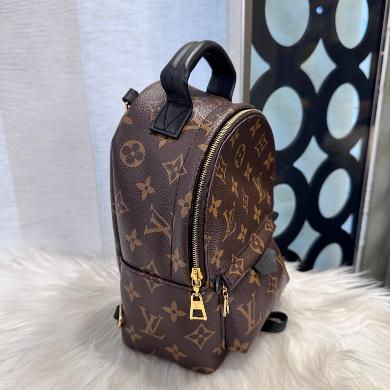 LV Plam Springs Mini老花小書包 晶片款 近全新-2