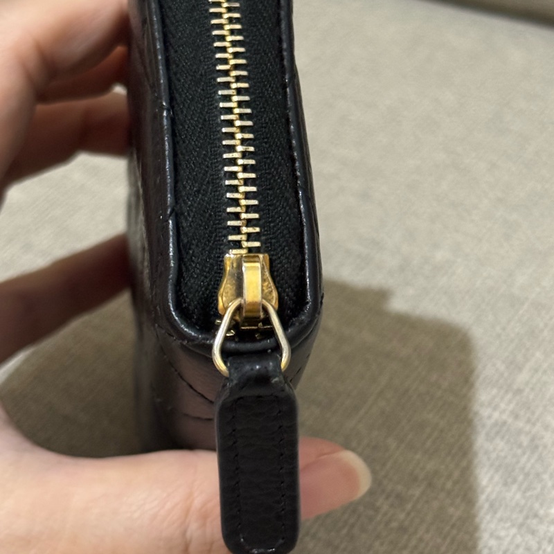 Chanel 香奈兒 荔枝牛皮金釦ㄇ字拉鍊 經典零錢包-25