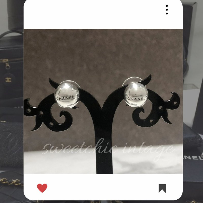 8月新品上架✨ 香奈兒 Chanel 銀色立體小圓珠耳環 🔥 香奈兒熱賣款 香奈兒耳環 CHANEL EARRING-0