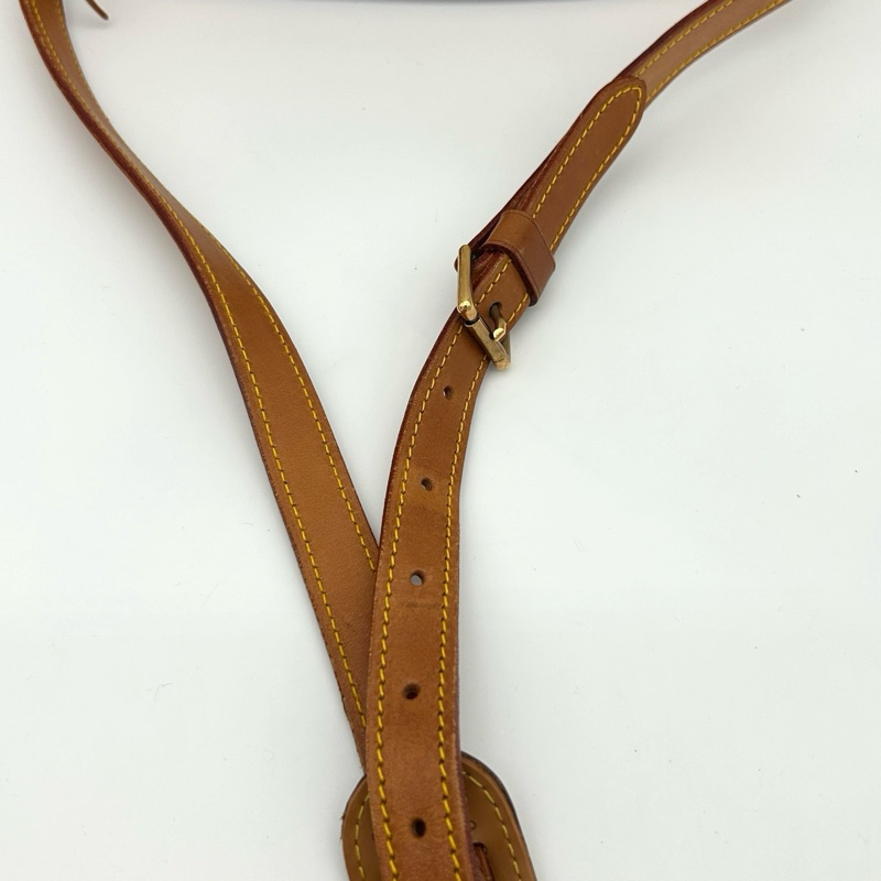 「JL精品代購」 Lv日本限定太妃色全皮馬鞍包-13