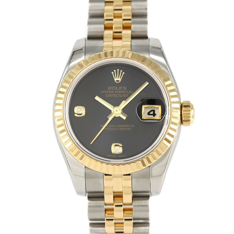勞力士 Datejust 179173 2BR SSxYG 自動腕錶 Z 系列-0