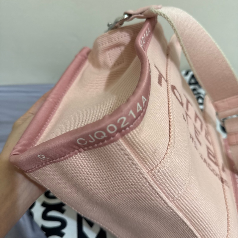 Marc Jacob’s  Traveler  mini tote 粉色 刺繡款 托特包 斜背包-20
