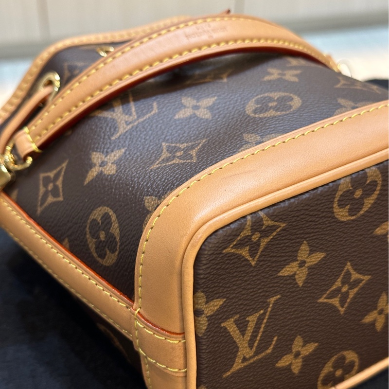 全網最低價😍Lv老花nano neo小水桶單肩斜挎包-16