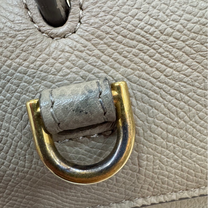 已售出 Celine belt mirco 奶茶色 手提肩背包-39