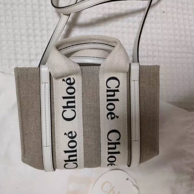 chloe 新款托特mini 只用過兩次很新-0
