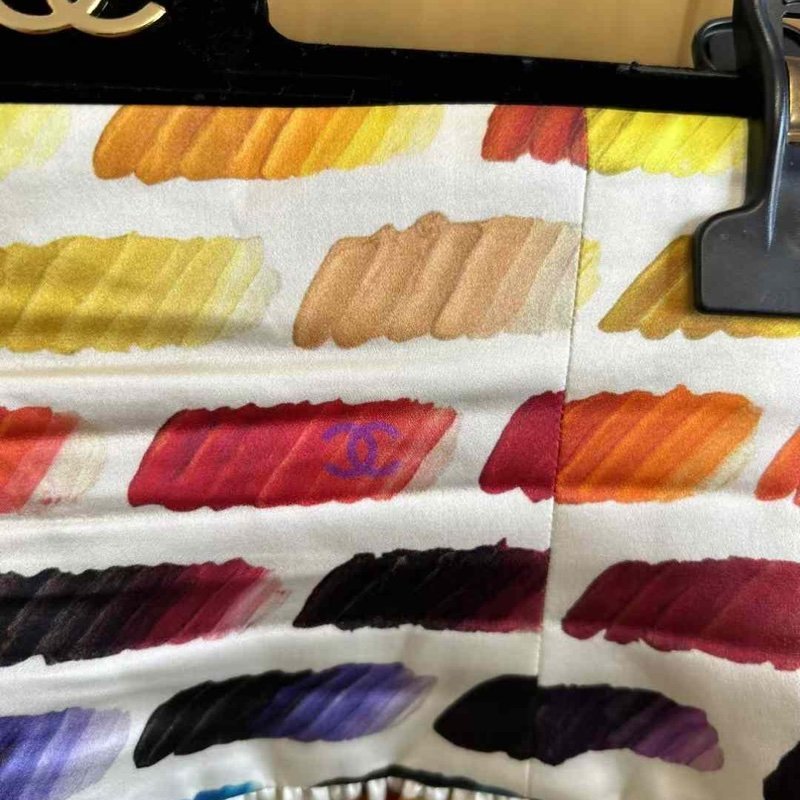 Chanel 真絲半身裙 36號 非常新-6