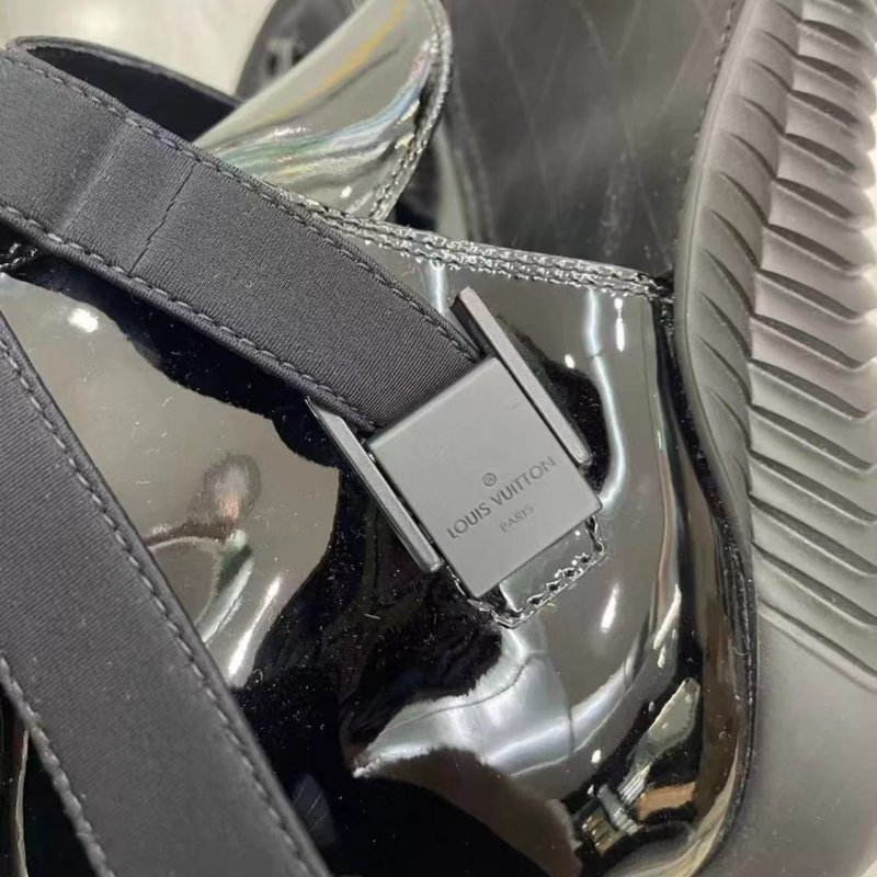 全新Iv秀款高筒涼鞋 原價近五萬 尺寸36碼 全新未穿過 配件有塵袋-4