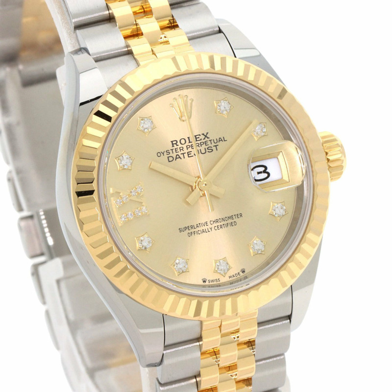 勞力士 279173G Datejust 9P 星鑽腕錶 不鏽鋼 SSxK18YG K18YG 女款 ROLEX-3