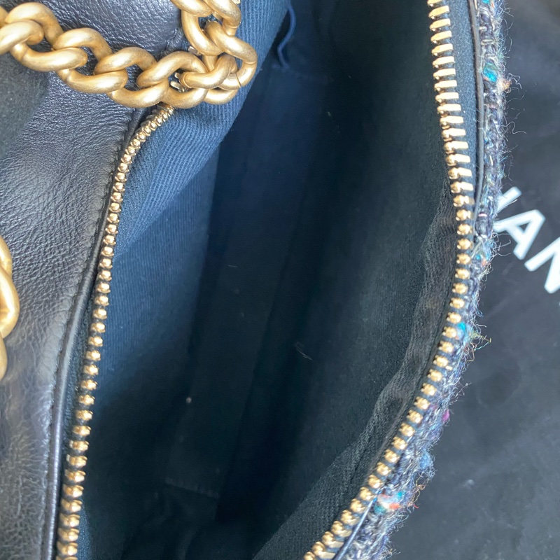 Chanel s刻相機包tweed bag-8