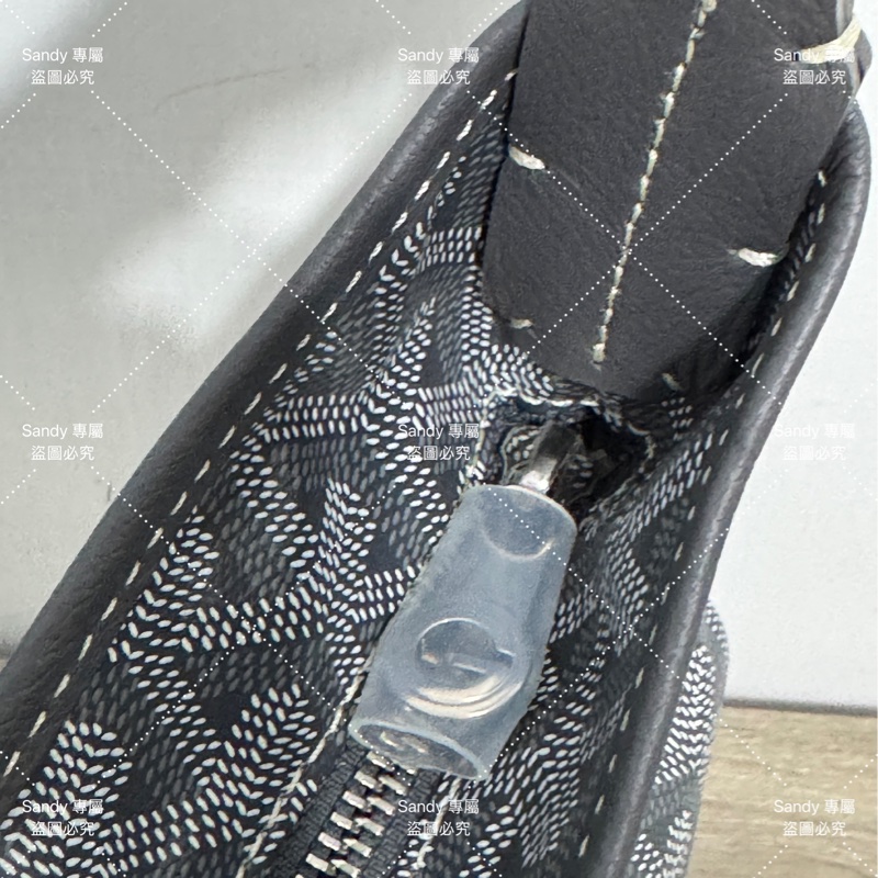 🩶狗牙 Goyard hobo 灰色 全新全配🩶-6