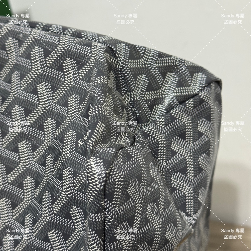 🩶狗牙 Goyard hobo 灰色 全新全配🩶-12