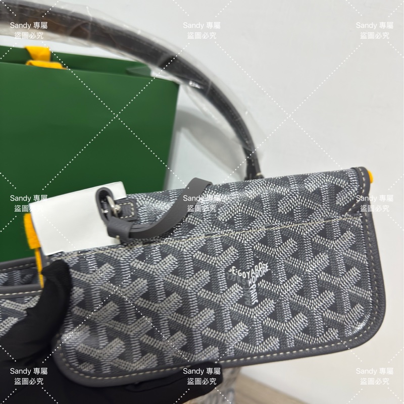 🩶狗牙 Goyard hobo 灰色 全新全配🩶-24