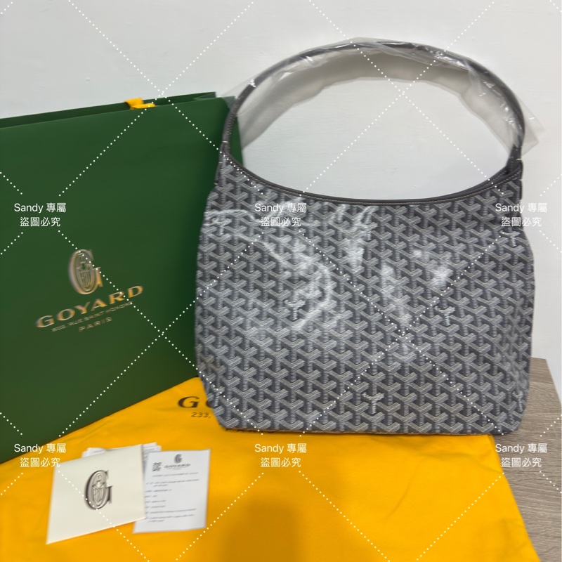 🩶狗牙 Goyard hobo 灰色 全新全配🩶-40