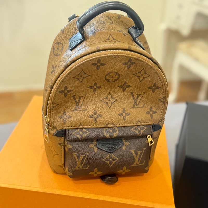 louis vuitton palm springs mini新款拉鏈-0