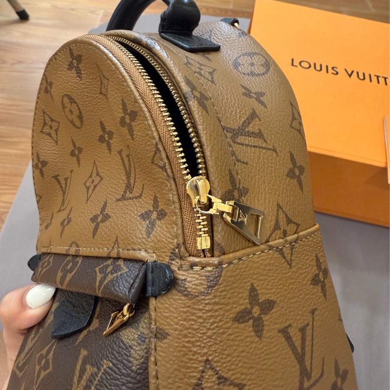 louis vuitton palm springs mini新款拉鏈-9